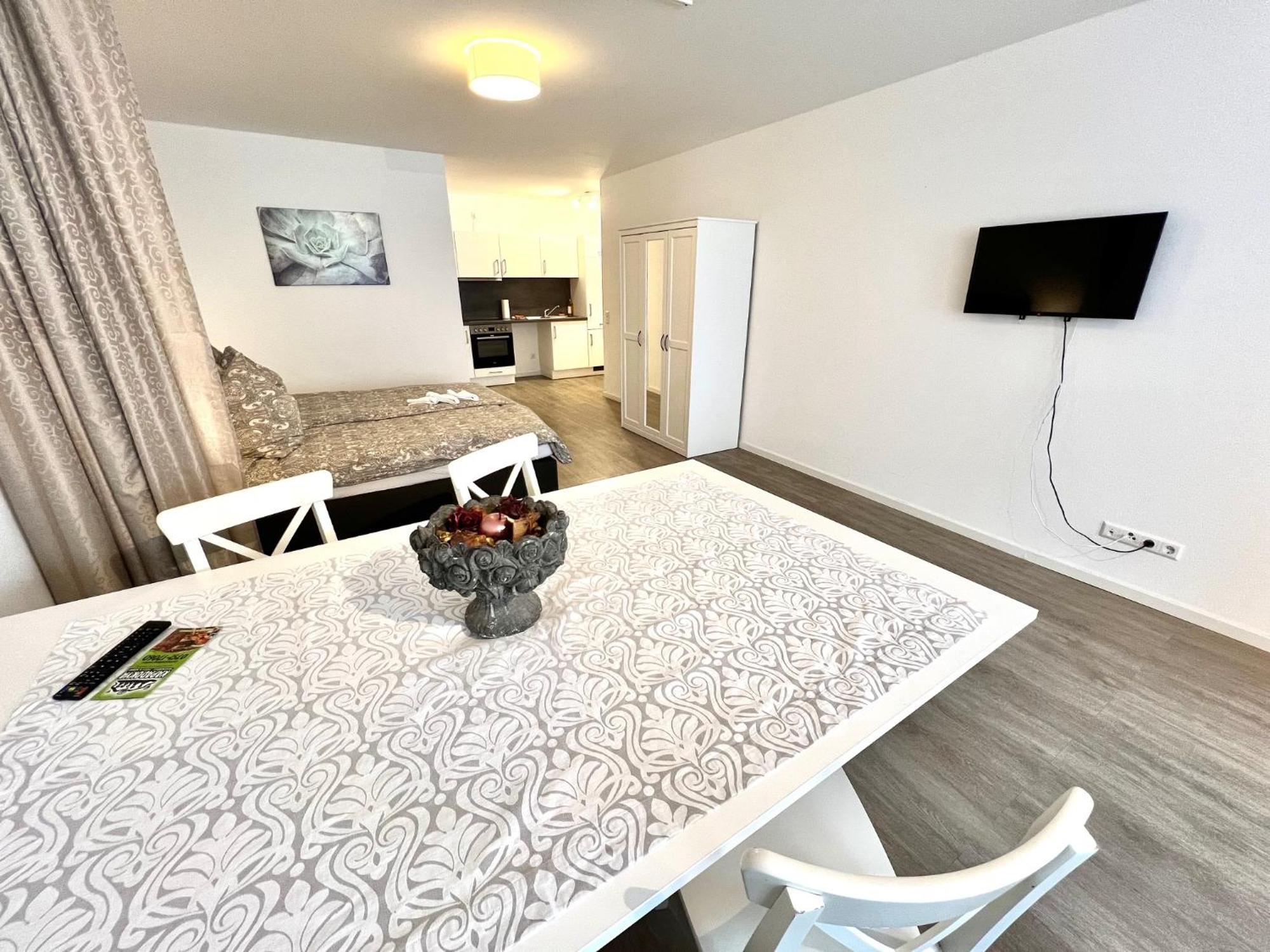 City Appartement Kueche,Bad, Parken Im Zentrum Von ראפנסבורג מראה חיצוני תמונה