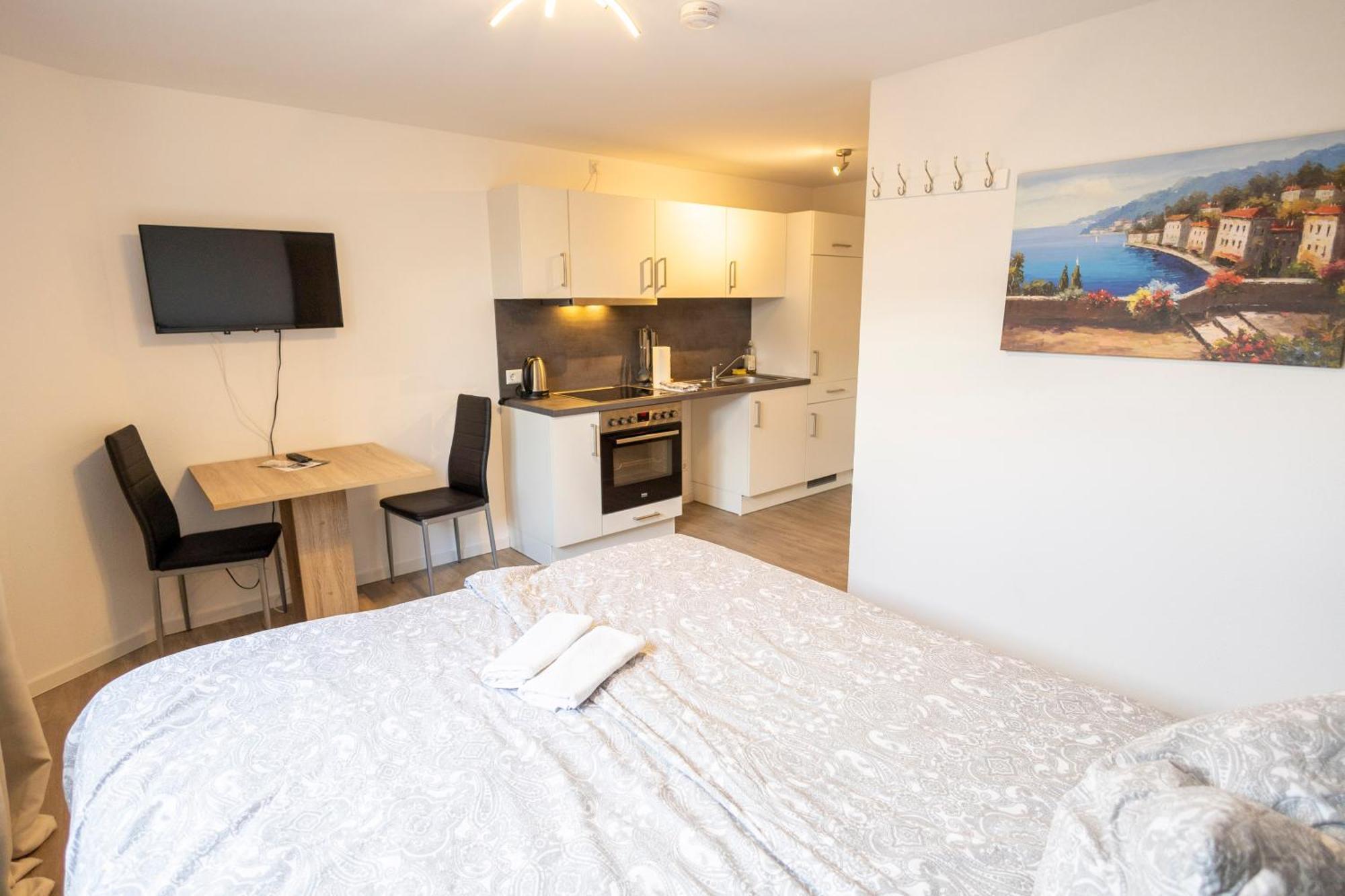 City Appartement Kueche,Bad, Parken Im Zentrum Von ראפנסבורג מראה חיצוני תמונה